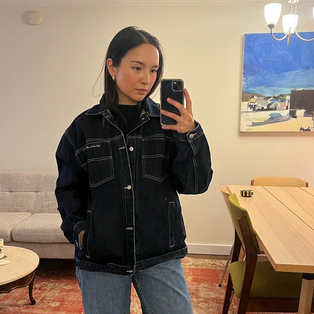 Dark Denim Jean Jacket
